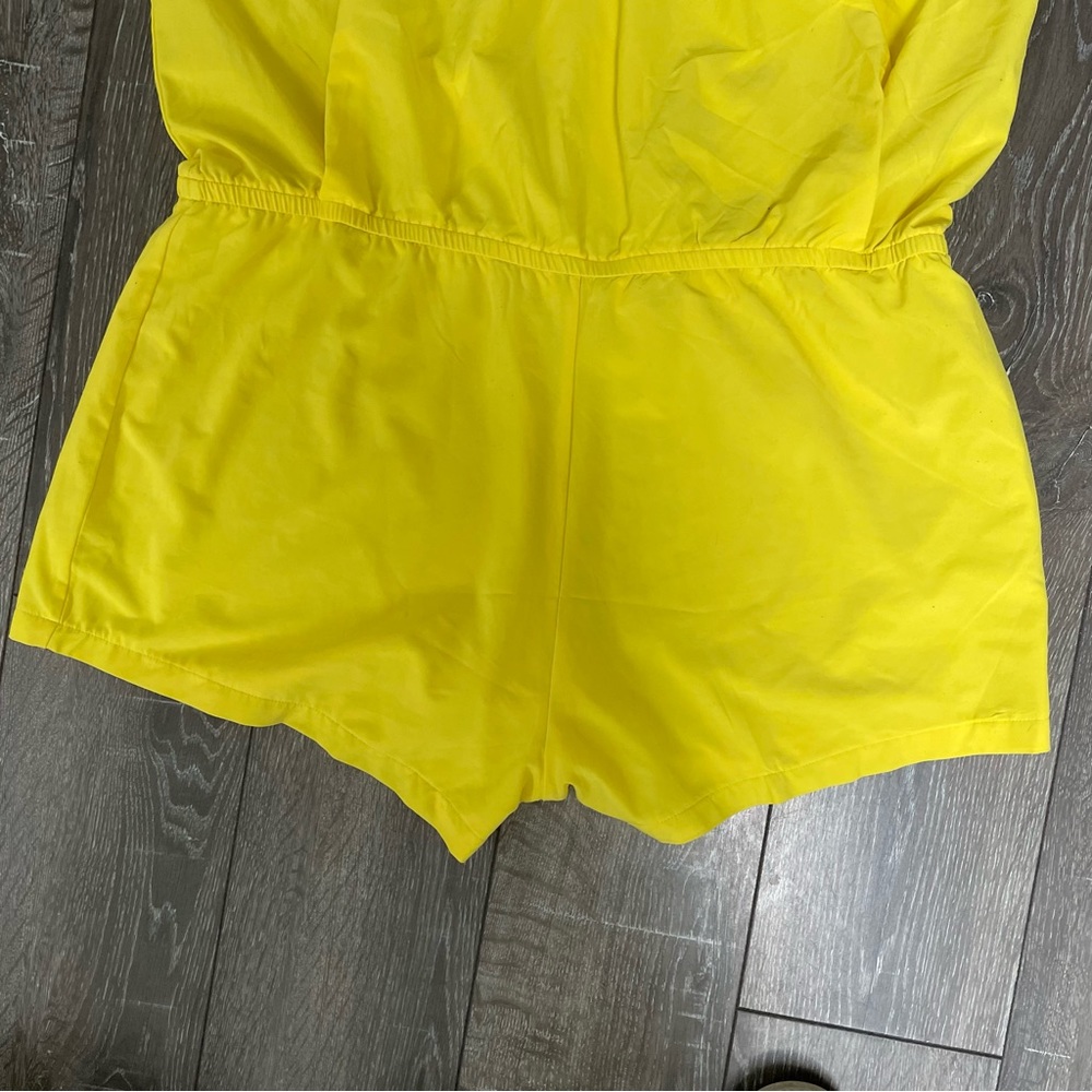 Fabletics Yellow Neema Romper Size Xl - image 5